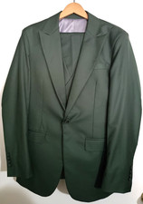 Men's 3 Piece Suit Dark Green Medium Prom Wedding Dinner Party