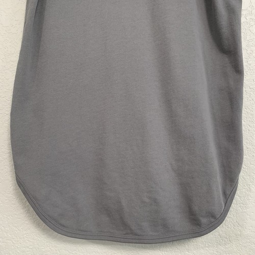 ATM Hoodie Sweatshirt Womens L Full Zip French Terry Pockets Gray - Picture 14 of 17