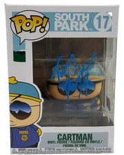 Trey Parker Signed Eric Cartman Funko South Park Authentic Autograph Beckett
