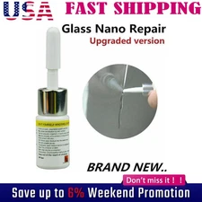 5-Pack Auto Glass Nano Repair Fluid Car Windshield Resin Crack Tool Crack Inmcbt