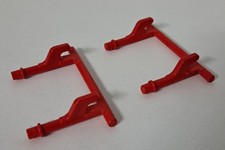 Playmobil 2x Gel&auml;nder mit Haken rot Zirkus Romani 3720 Ersatzteil Plattform