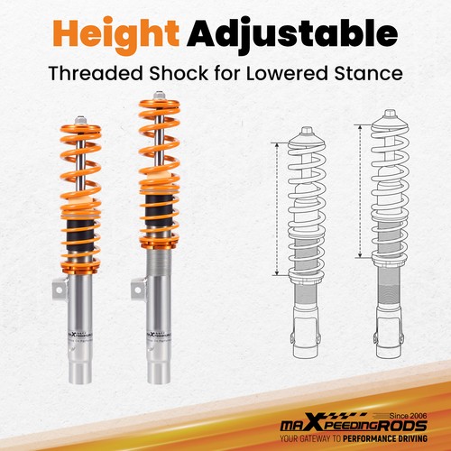 Spring Coilover Strut for BMW 3 2-door Convertible E46 330ci 325ci 323ci 320cd - Picture 5 of 12
