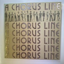 A Chorus Line - Original Cast Recording LP Vinyl Record Various