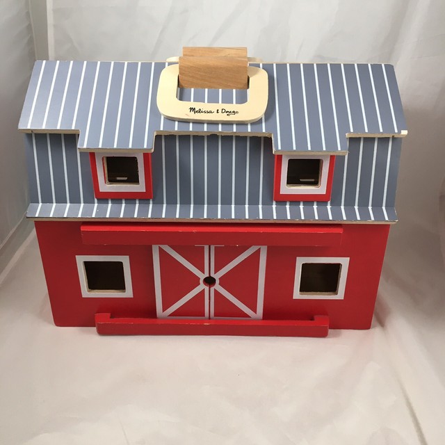 melissa and doug two story barn