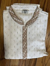 Men's Kurta Pajama Indian Traditional Dress for Party, Cultural Wear Size:40 L