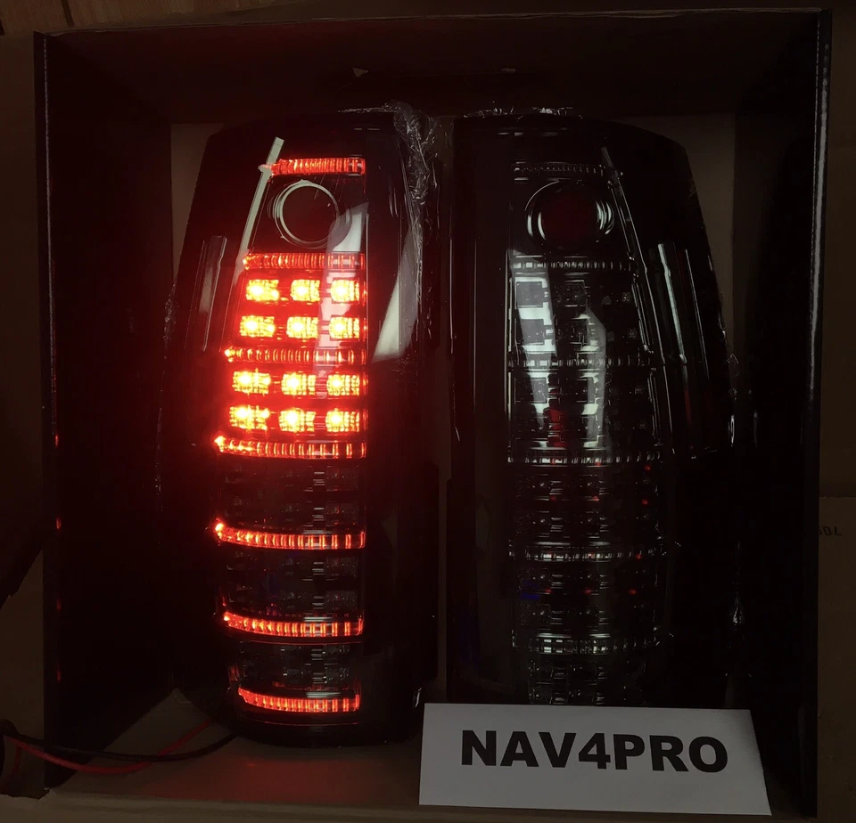 Luz trasera LED 2007-2014 para Chevrolet Suburban Tahoe GMC Yukon Smoke #NB7 nueva Foto 2 de 4