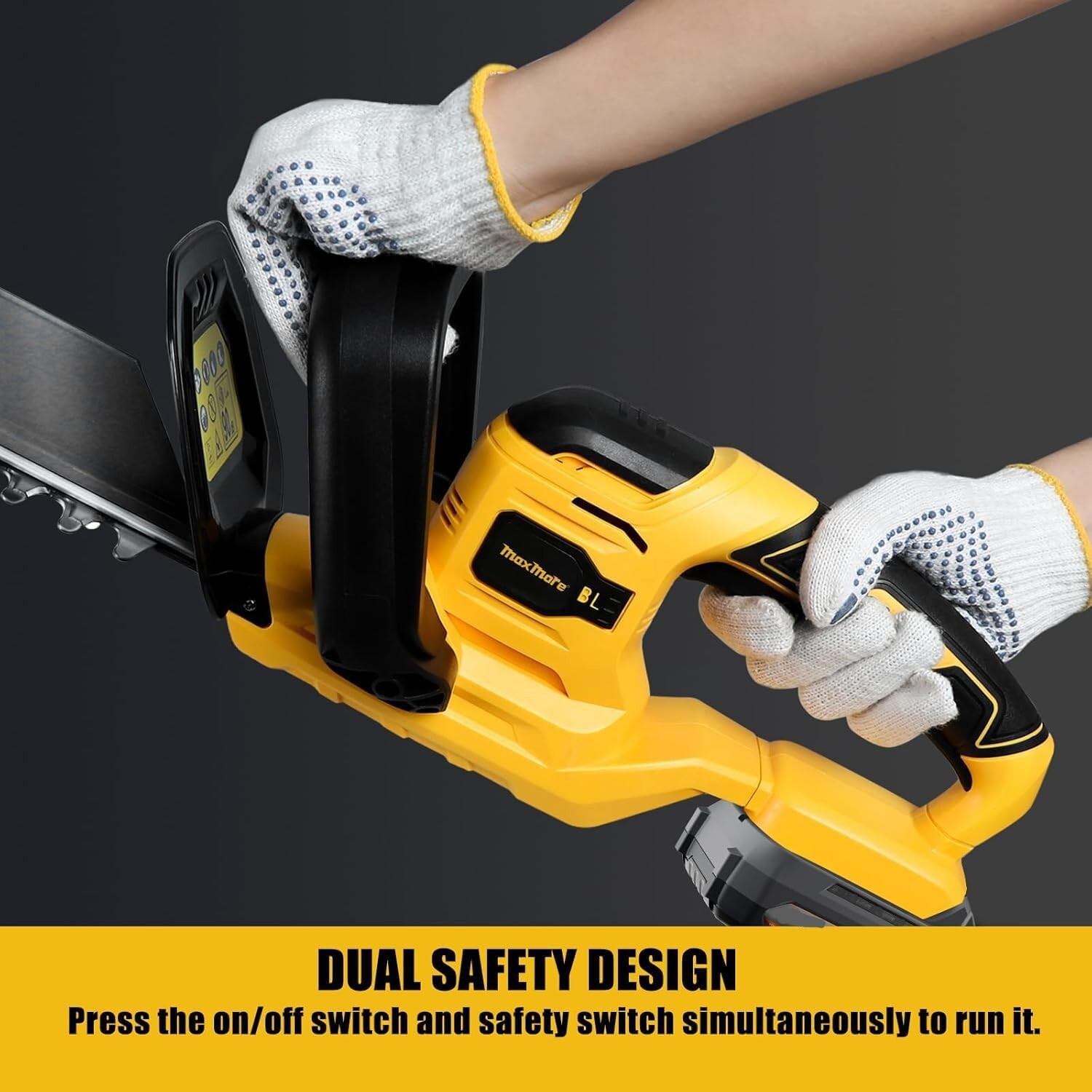 Cordless Hedge Trimmer Compatible with DeWalt 20V MAX Brushless (No Battery)
