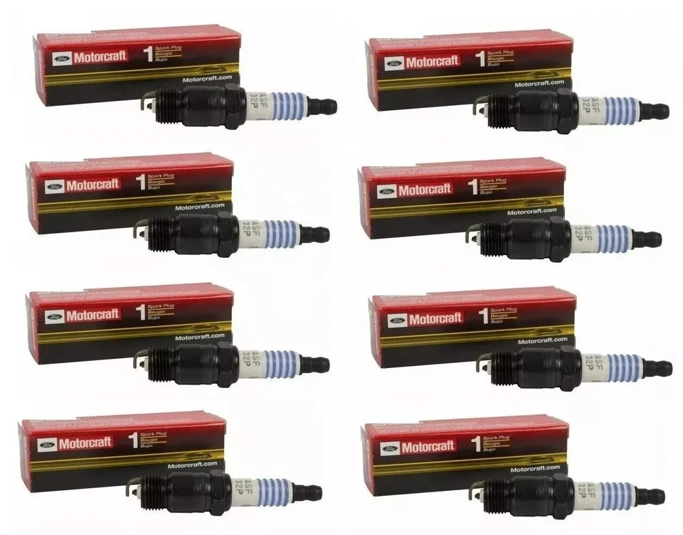 Juego de 8 Bujías-Platinum Motorcraft SP-501 501X ASF32P, ASF32PF4 Platinum Foto 2 de 2
