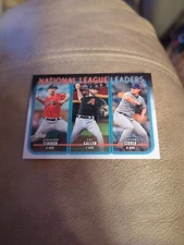 STRIDER,GALLEN,STEELE 2024 TOPPS N.L. WIN LEADERS #309 FREE SHIPPING