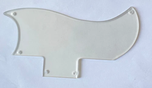 For 1-Ply Gibson SG ‘61 Reissue Style Guitar Pickguard,Clear Transparent