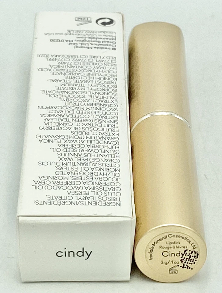 Jane Iredale PureMoist Lipstick "CINDY" 3g / 0.1 oz. Full Size NIB - Image 3 of 4