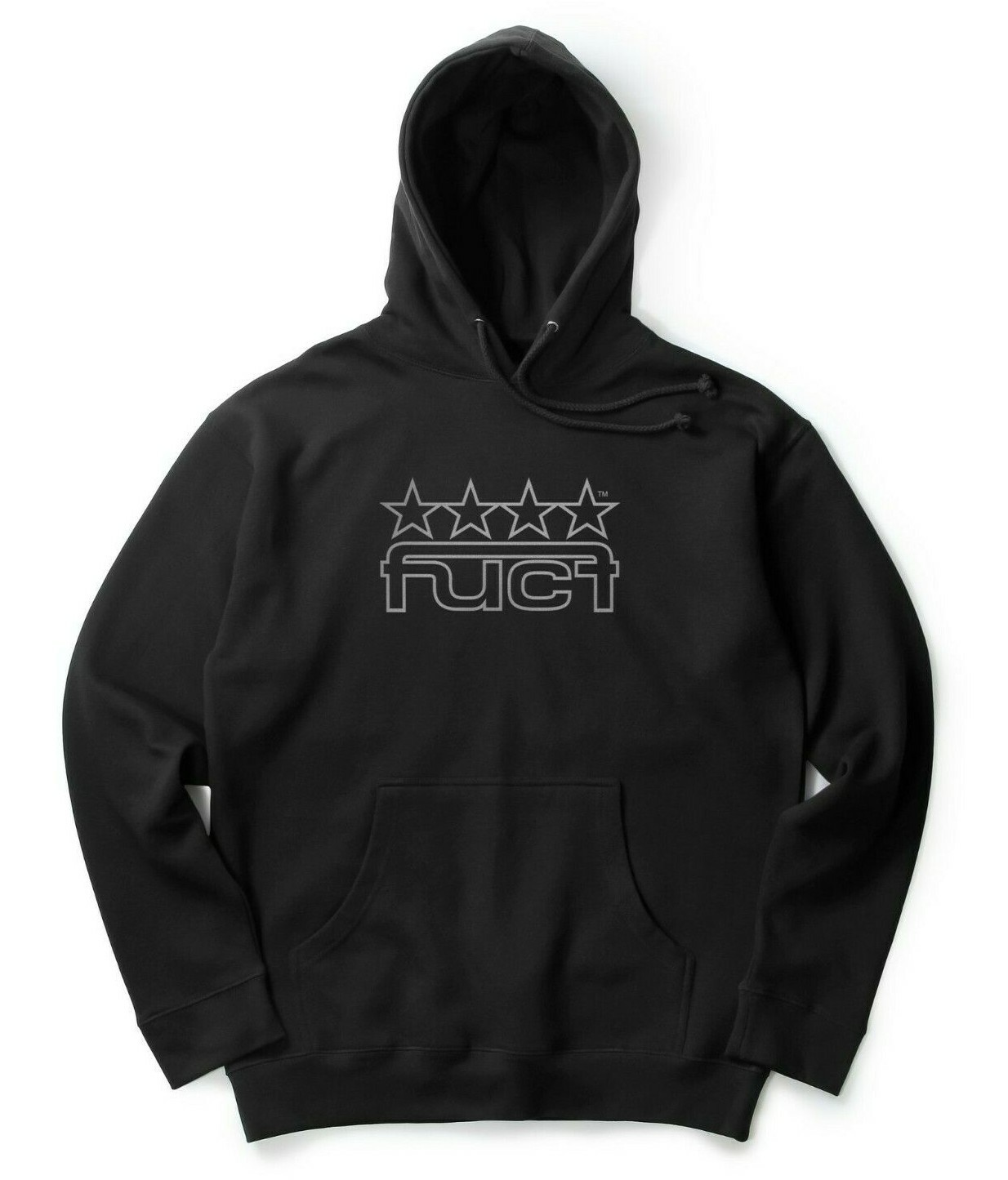 fuct 🇺🇸 USA Made REFLECTIVE Black Street Star Hoodie Sweatshirt Supreme SSDD