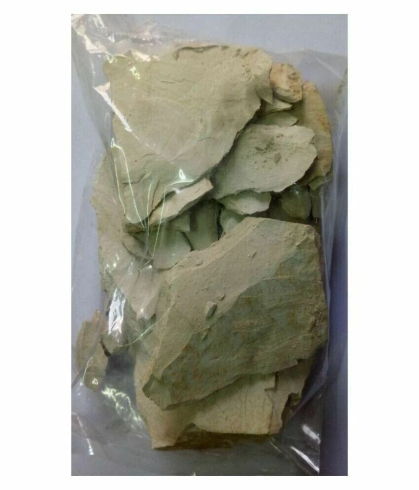 Fuller's Earth Multani Mitti Facial Clay Fullers Earth Whole & Powder from India - Image 3 of 4