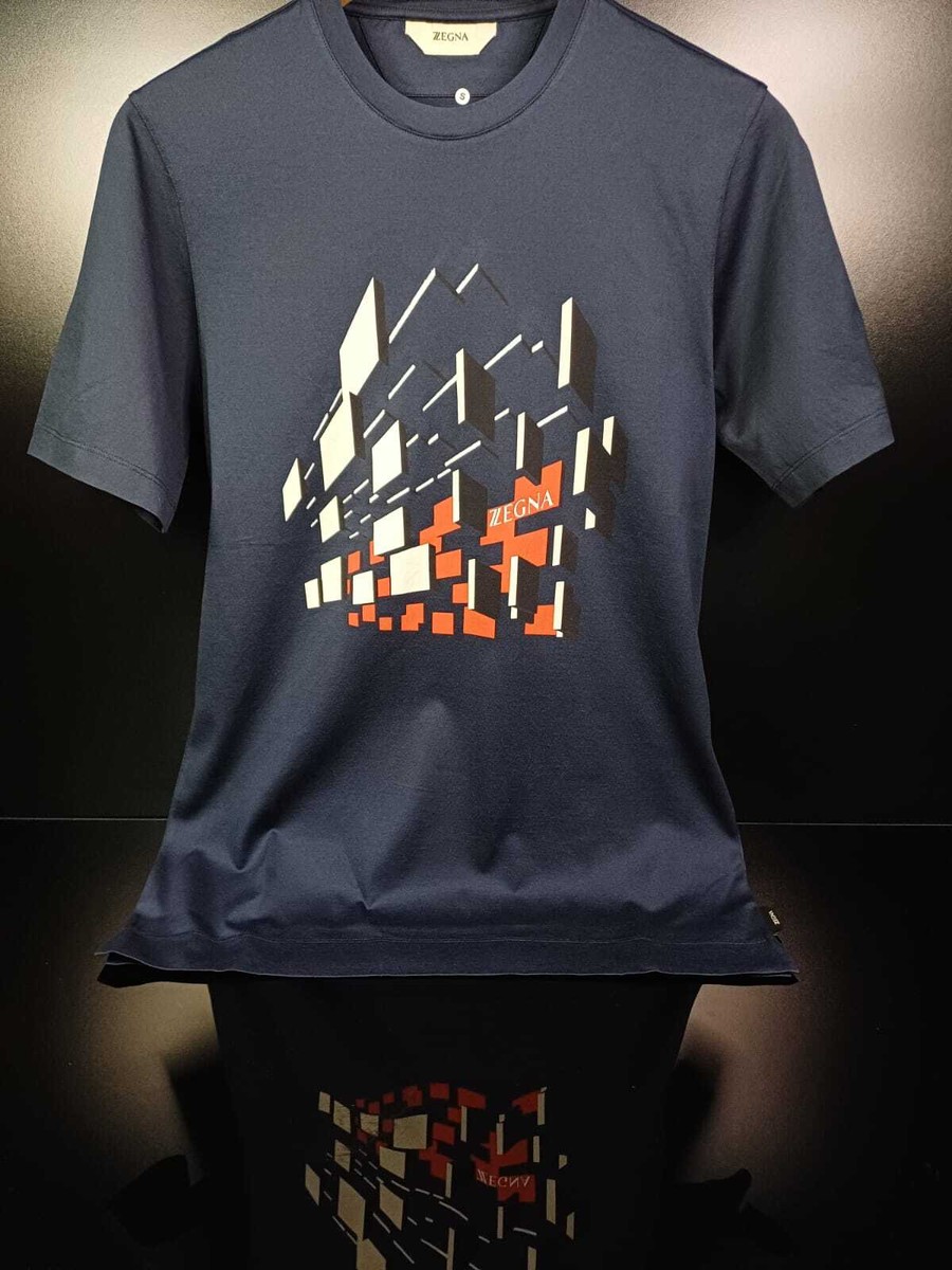 Tシャツ・カットソー ZEGNA T-SHIRTS Z ZEGNA GRAPHIC PRINT T SHIRT | eBay