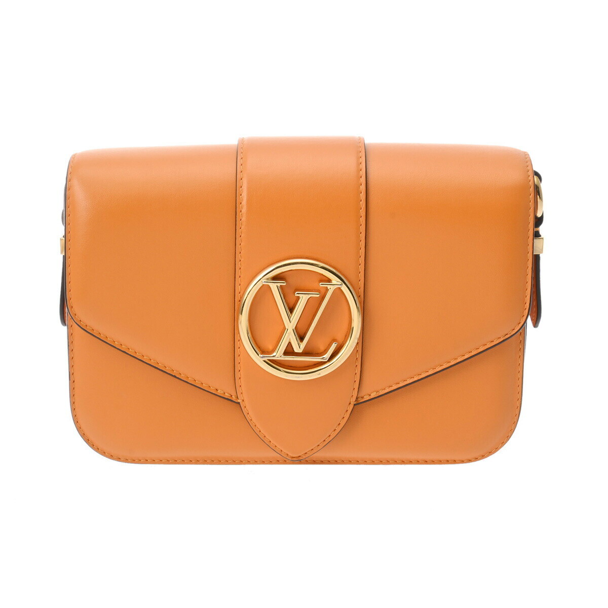 AUTH LOUIS VUITTON LV PONT NEUF SUMMER GOLD SHOULDER BAG M55946