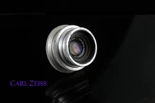 Lens Carl Zeiss Jena Tessar Red T 1:3,5 f = 5 cm  Mount M42