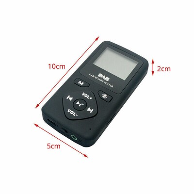 Portable DAB Digital Radio Bluetooth 4.0 Personal Pocket FM Mini MP3 Earphone