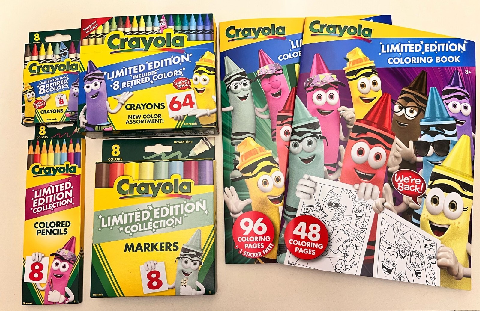 Crayola Limited Edition Set -Pencils, Crayons, Markers, Colo