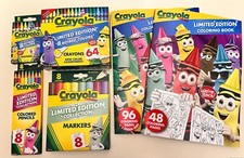 Crayola Limited Edition Set -Pencils, Crayons, Markers, Coloring Books  Sticker