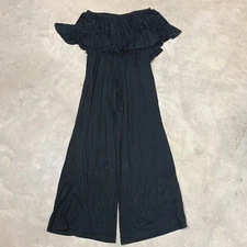 VAVA  by Joy Han Womens Jumpsuit Black Off Shoulder Pants Classic NWT Size XS