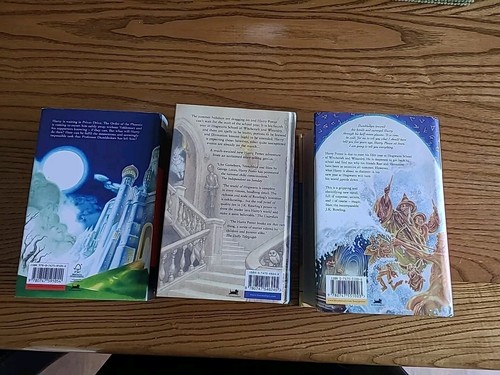Harry Potter Hardbacks Three Volumes. VGC. - Picture 2 of 3