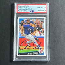 Chris Davis Rookie Cards and Memorabilia Guide 51