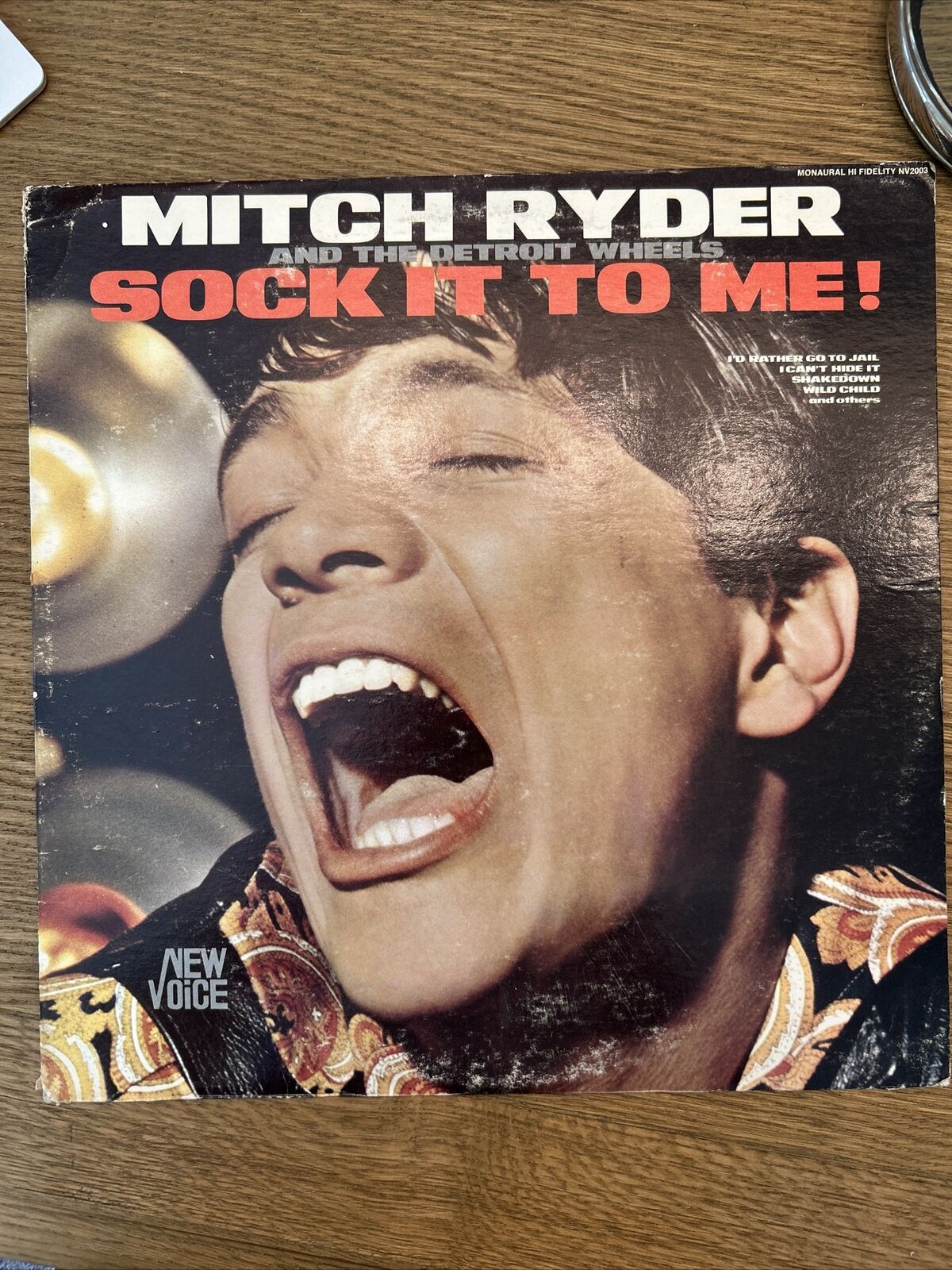 Mitch Ryder  The De - Sock It To Me! - Used Vinyl Record - NV2003 SALE $29