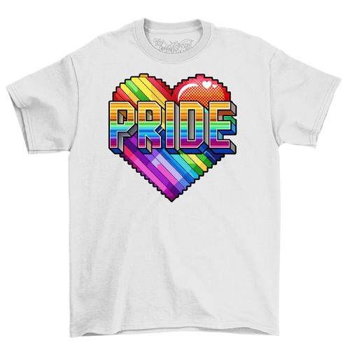 Pride_29 Rainbow Heart Pride T-Shirt - Spreading Love & Laughter! Unisex Bedruckt - Bild 5 von 46