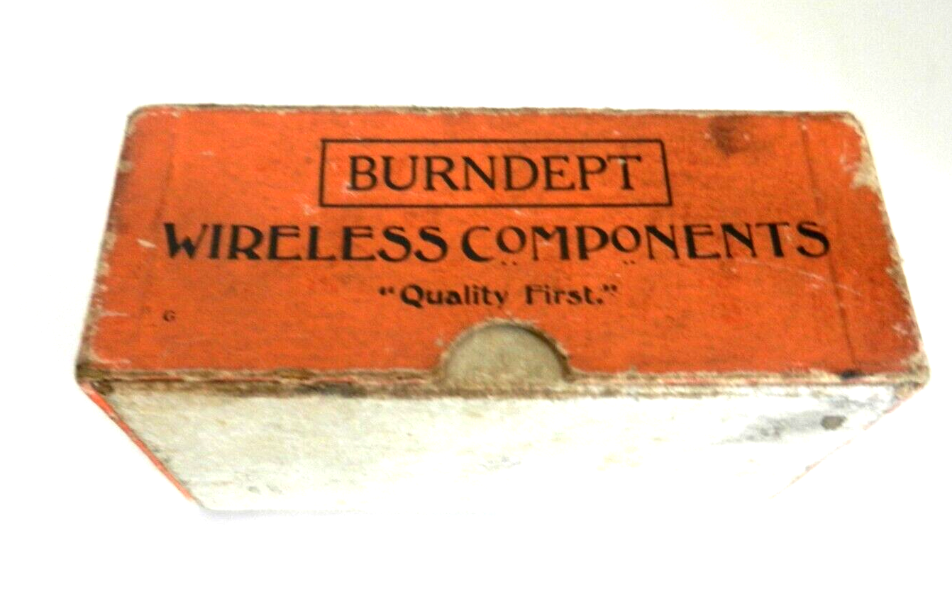 1920s Crystal Galena Cats Whisker Wireless Radio Detector Boxed