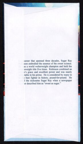 USA, SCOTT # 4020, BGC FDC COVER - WORLD CHAMPION BOXER SUGAR RAY ROBINSON 2006 - Picture 2 of 2