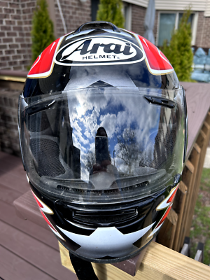 Arai フルフェイス ヘルメット Drudi Performance Motorcycle Helmet - Arai Drudi Performance Vector DOT Shell - XL