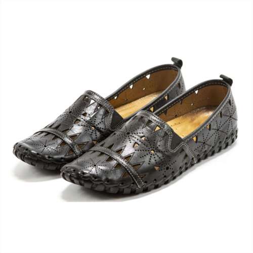 New Spring Step Fusaro Slip-On Women’s Leather Flats - Picture 38 of 44