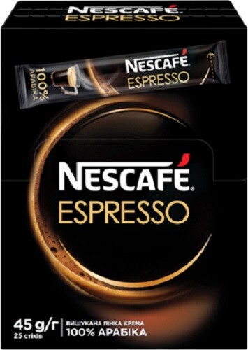 NESCAFE Espresso 25 Stöcke x 1,8 g Instantkaffee - Bild 1 von 1