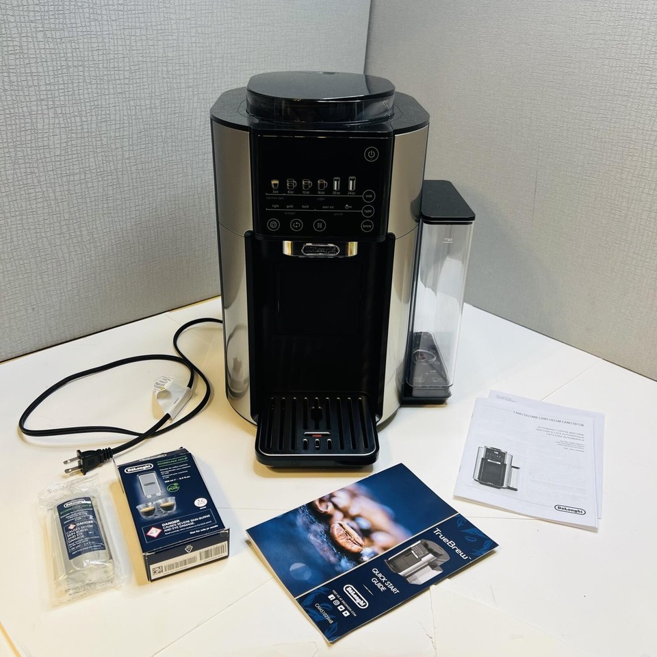 De'Longhi CAM51025MB TrueBrew Drip Coffee Maker, Built in Grinder eBay