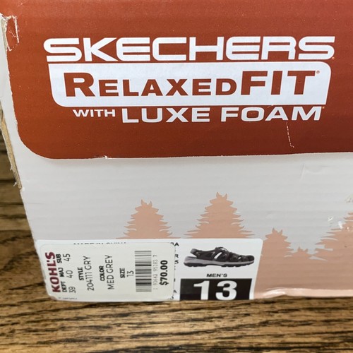 Skechers Sandalen Tresmen Outseen Herren Relaxed Fit Luxe Foam Gr. 13 Neu ohne Karton - Bild 6 von 7