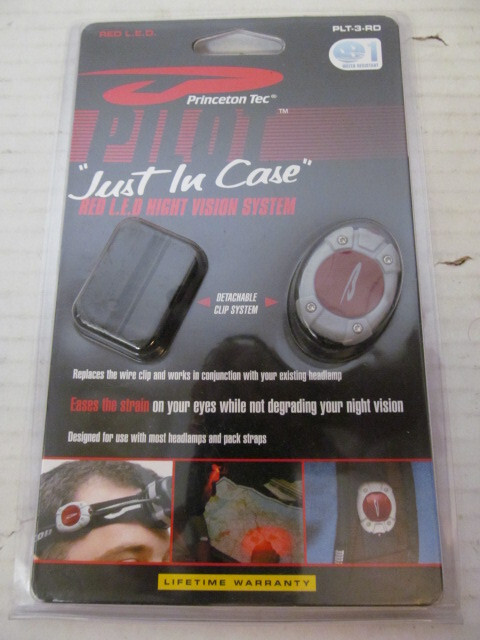 Princeton Tec Pilot Just In Case Red LED Night Vision System