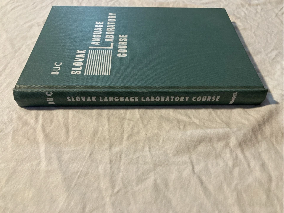 Slovak Language Laboratory Course By Rev. Bonaventure S. Buc 1968 Hardcover - Image 3 of 4