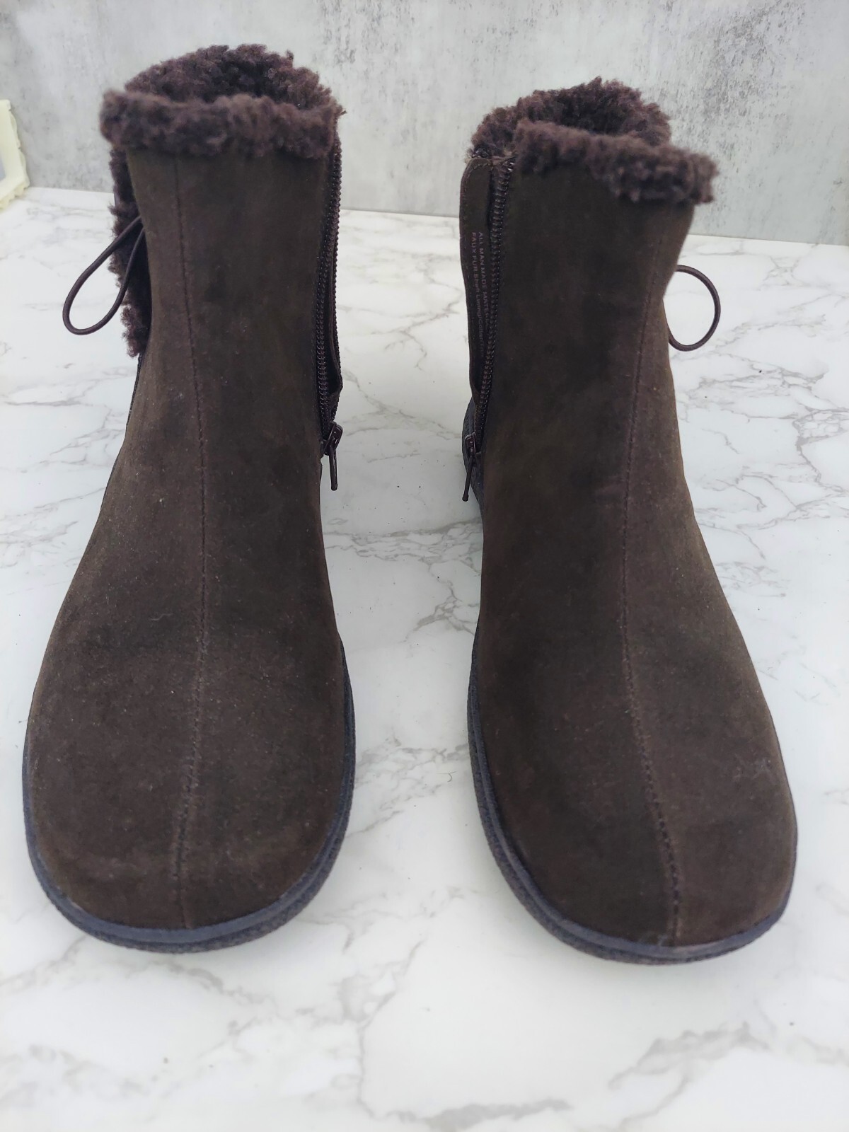 Karen Scott Brown Booties  Women's Shoes Size 8.5 M