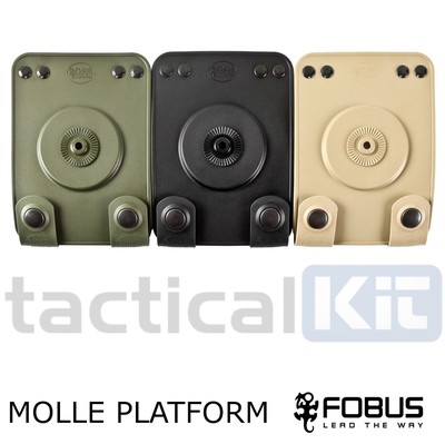 Fobus Molle Plattform für Brust-/Rig-Montage drehbares Holster MOLLE