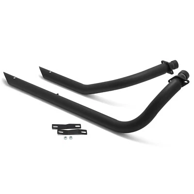 BIKINGBOY per HONDA Shadow VT 750 400 Polacco Sistema di tubi di scarico Shortshots