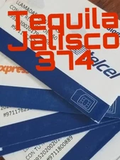 Telcel Mexico lada 374  Tequila  Jalisco Mexico 