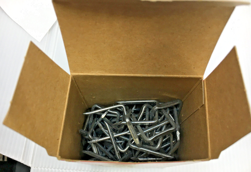 Lot of 2 Viking Cable Staples Nob-Staples Galvanized #131 QTY 100 S.E.U./S.E.R. - Picture 6 of 6