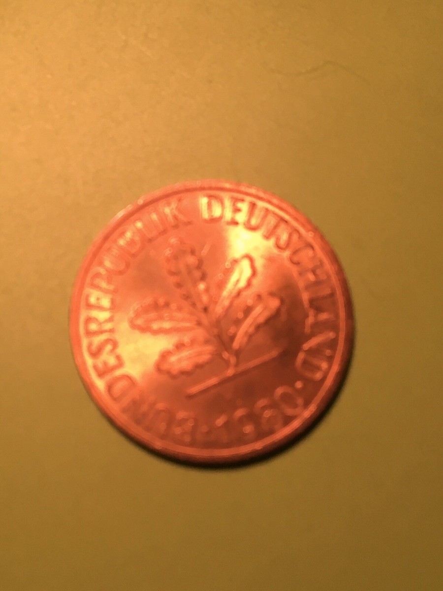 GERMANY 1980~2 PFENNIG COIN Bunders Republic Deutschland