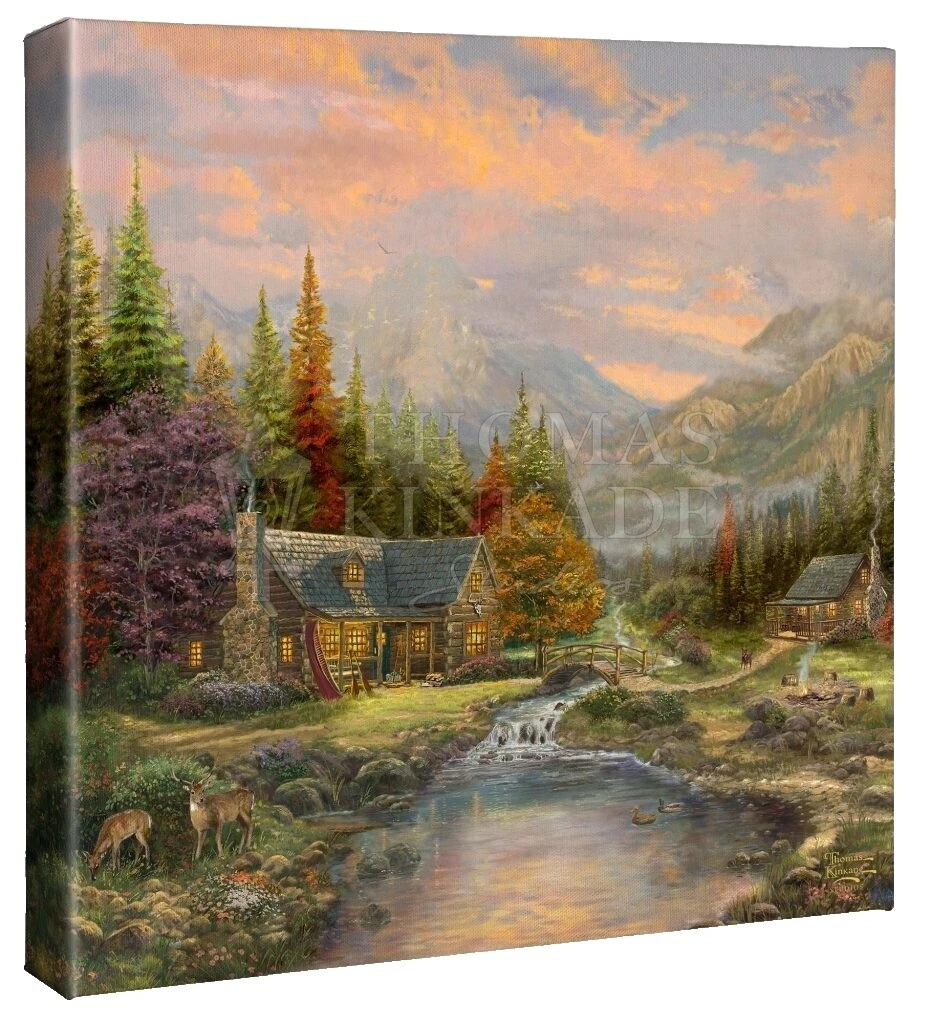 Thomas Kinkade Canvas realismo Arte Impresiones