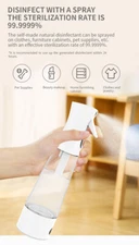 Portable Household Disinfectant Spray Generator| SODIUM HYPOCHLORITE MACHINE