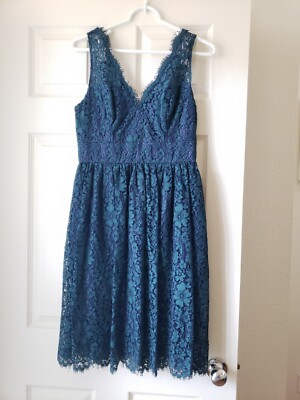 Eliza J two tone lace Dress, 6P