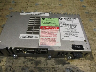 Allen Bradley 2711P-RP2 Panelview Plus Logic Module SER G 24VDC 70W *Tested*