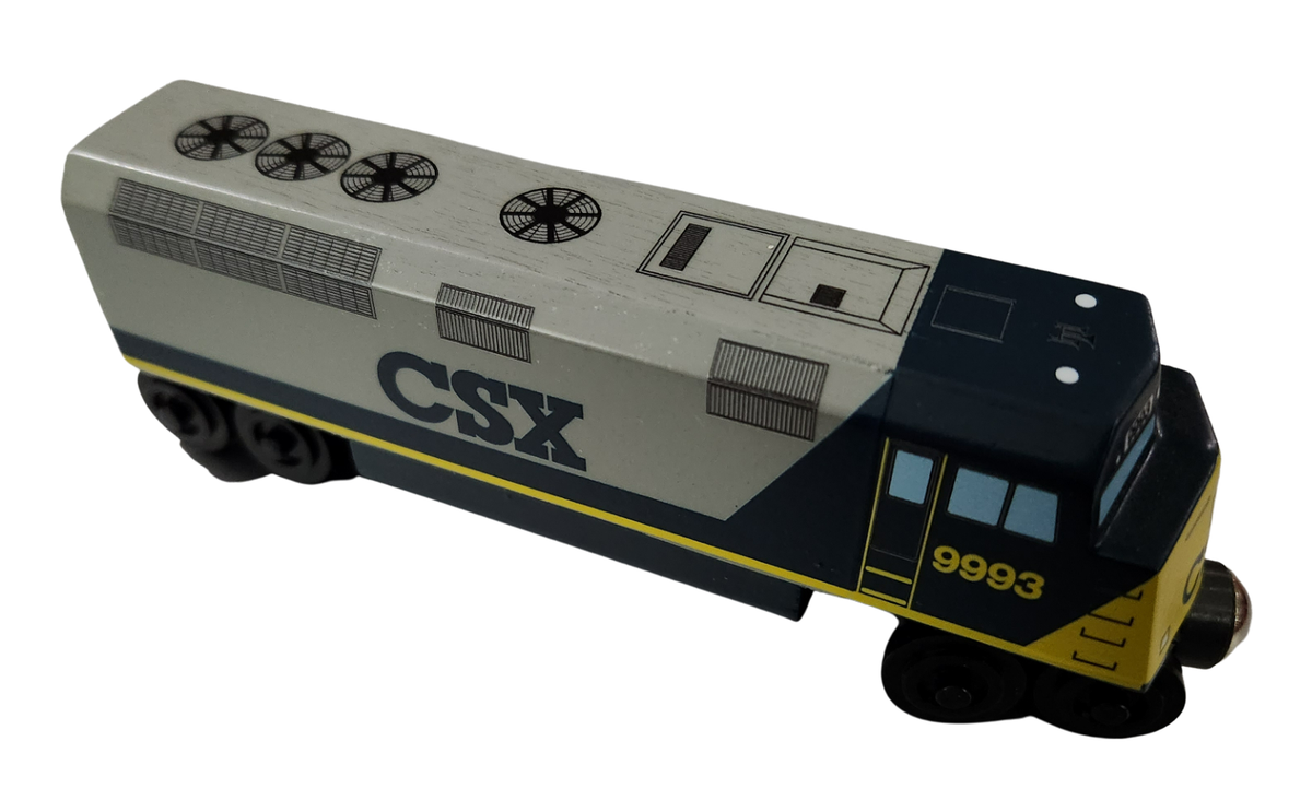 Wooden Whittle Shortline Railroad CSX Gray F40 Diesel 9993