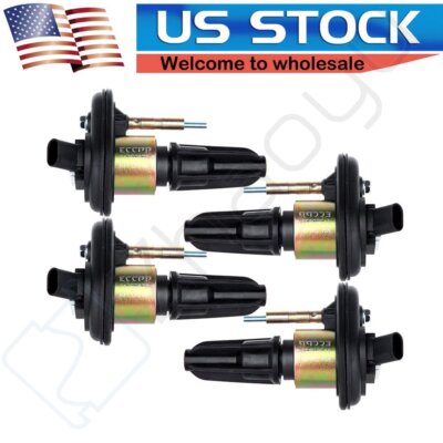 ECCPP 4 Ignition Coils For 2004-2006 GMC Canyon 2004-2006 Chevy Colorado 2.8L L4