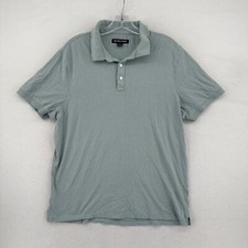 Michael Kors Men's' Polo Shirt Size Medium Blue Short Sleeve Collared